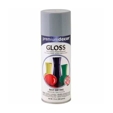 General Paint Spray Paint, Pewter Gray, Gloss, 12 oz 793227
